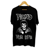 Y2K Men's Women's Original Gothic Hip-Hop Graphic Printing Cotton Round Collar Oversized T-Shirt Short-Sleeved Blouse-Outfit
