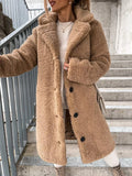 Fongt Autumn And Winter Women's Explosive Hairy Long-Sleeved Collar Women's Plush Tops Long
