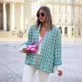 Fongt Autumn 2023 Women's Ethnic Style Quilted Cotton Printed Cotton Clothes And Cotton Clothes-Outfit