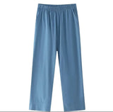 Fongt Women's INS Explosion And Type-Singed Pajamas Pants Set