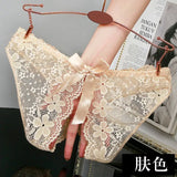 Underpants Female Lace Sexy Hot Attractive Girl Thin Imprintable Cute Bow New Crotch