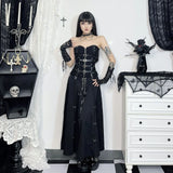 Summer 2024 New Hip Skirt Dark Style Sexy Slim Two Women In A Big A Half Skirt-Outfit