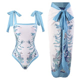 Fongt One-Piece Bikini Suit Women's Bikini Three-Piece