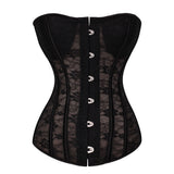 Fongt Yarn Waist Court Girded Bodywear Glue Bone Tective Brae Lace