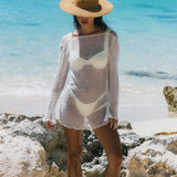 Fongt Knitted Sexy Beach Dress In Summer 2025