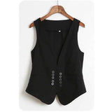 spring new Korean all-match slim suit vest vest / small vest vest size dress