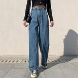 Draped straight-leg mopping pants-Outfit