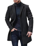 Fongt Men's Coat 2025 New Wish Hair This Coat Station Wind Coat Multi-Color Multi-Code