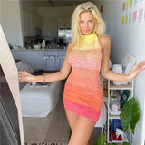 Backless Tight Sundress Mini