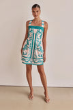Fongt Summer New Women's Slip Dress Print Slip Dress-68539-Outfit
