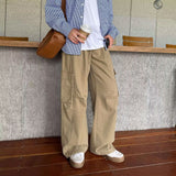 Fongt Street Black And Gray Fashion Gradient Jeans Men And Women Retro Niche Design Sense Waist-Side Flared Trousers