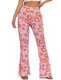 Charming Summer Floral Sexy Bell-bottom
