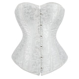 Corset Court Ladies Harness Jacket Small Dragon Pattern Body Suit-Outfit