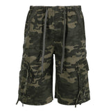 Three-Dimensional Pocket Camouflage Pants Women's Summer New Loose And Casual Medium-And Long-Style Overalls Jeans-Outfit