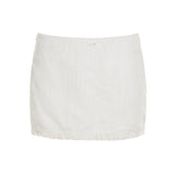 Fongt Small Fragrant Pure Girl Bubble Sleeve Strapped With Wood Ear Age Reduction Netcloak Umbilly Short-Sleeved Top