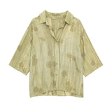 Loose Shirt 4786046 Jacquard Casual Pants 4786060 Suit-Outfit