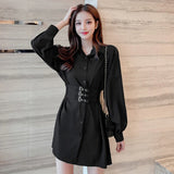Large Size Women's Blouse Loose Solid White Shirt Summer Streetwear Elegant Korean Style Top Fashion 2022 Female