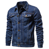 New Spring, Autumn And Winter Men's Denim Jacket Leisure Youth Fashion Jeans-Outfit