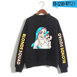 Fashion Print Turtleneck Long Sleeve
