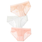 Panties Low Waist Hollow Briefs Solid Color Women's Underpants Lace Flower Panties Seamless Close-fitting Sexy