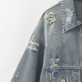 Fongt Homemade New Women's Classic Stylish Denim Short Jacket Coat 8197295