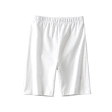 2021 Women Vintage Strethy Solid Legging Shorts Female Retro Casual Shorts Pantalones
