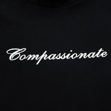Compassionate Short-Sleeve Black Tee-Outfit