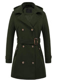 Fongt Order 2025 Autumn And Winter Hair This Female Coat Hooded Big-Size Nanny Coat Wish Station