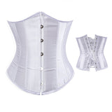 Plus size Women Underbust Corset Sexy Bustiers Workout Shape Body Belt Slimming Shapers Girdles Dropship
