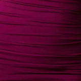 Ruched Summer Dress Adjustable Strap 2 Layer Elastic Backless Square Neck Split Asymmetric Midi Dress Purple robe
