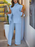 Fongt Casual Shirt Suit Women's Clothing
