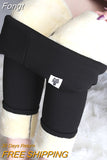 Fleece Lined Leggings Women Velvet Keep Warm Seamless Push Up Leggins Stretchy Tights Comfort Winter Women's Thermal