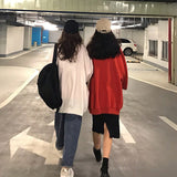 hoodie Women Sweatshirts Long Sleeve Hoodies Casual Letter print Loose Pullovers Harajuku Sweatshirt Female