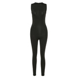 Spring Sleeveless Slim Fit High Sports
