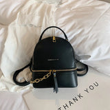 Backpack Elegant School Bag-Outfit
