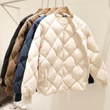 Fashion Outwear Casual Jackets Solid Tops All-Match Simple Stylish Warm Women Coat Loose