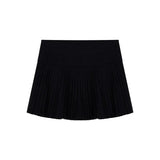 Fongt Autumn And Winter Elastic High Waist 100 Folds Skirt Women Short A-Word Bag Hip Wear Thick Hairs Of The Skirt White