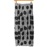 Fongt Fold Design Black Wave Half-Dress Skirt Thin Temperament Slackness Half Skirt Fashion
