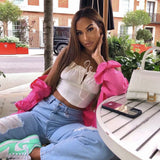 Fongt Women's Clothing 2025 Summer New Loose Cotton Pocket Dress Long-Sleeved Shirt Top B88281