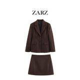Fongt Homemade New Women's Seam-Up Fashionable Skinny Waist-Up-Sensitive Suit Half-Dress