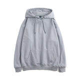 Pullover Sweater Blank Hoodie-Outfit