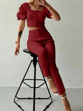 Fongt Summer Fashion Temperament Short-Sleeved Suit Women's Clothing