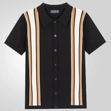 Fongt Men's New Summer Knitted Shirt Colling Commercial POLO Shirt Men's