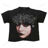 Printing Of Men's T-Shirt Blutosatire Billdog Cotton Oversized Picture-Outfit