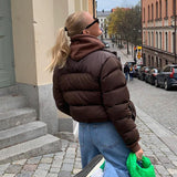 Long Sleeve Warm Cotton Jacket-Outfit