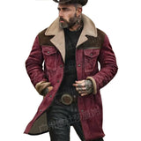 Fongt Autumn And Winter Men's Coat Velvet Jacket More Pocket Coat More Color?