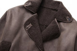 New Lamb Wool Loose Version Lapel Jacket Jacket-Outfit