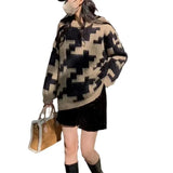 Fongt Advanced Sense Soft Waxy Color Retro Sweater Female Qiu Dong Small Languid Lazy Loose Show Thin Knit Jacket Tide-Outfit