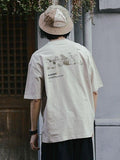 Men's Kitten Short Sleeve Tee-Outfit