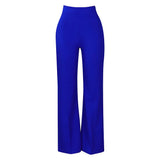 Fongt Women's 2025 New Fashion Temperament Tongle Casual Large-Legged Trousers African Trousers